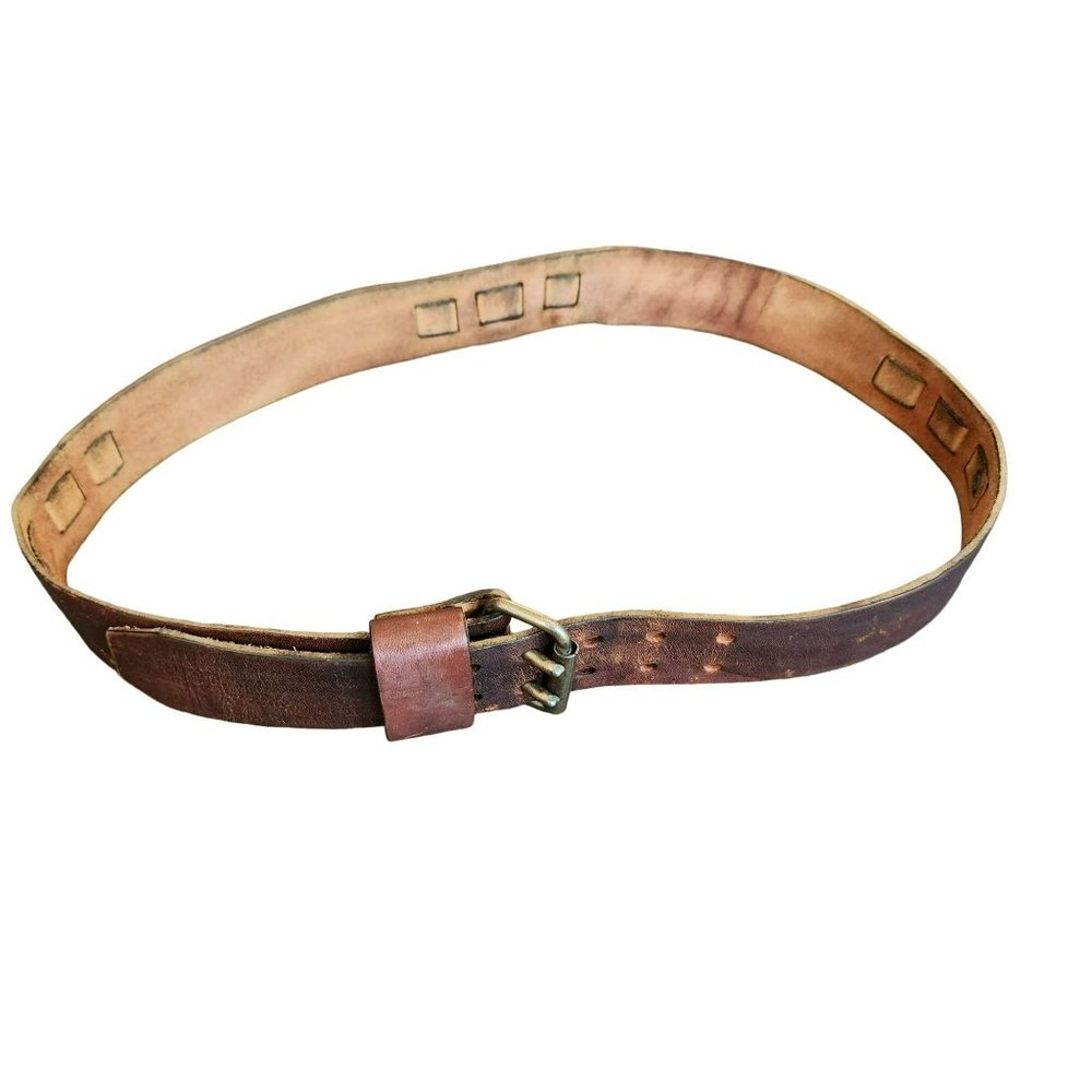 R. Kutner Leather Belt 38